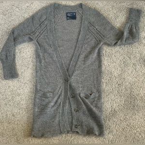 American eagle lightweight grey cardigan-Small